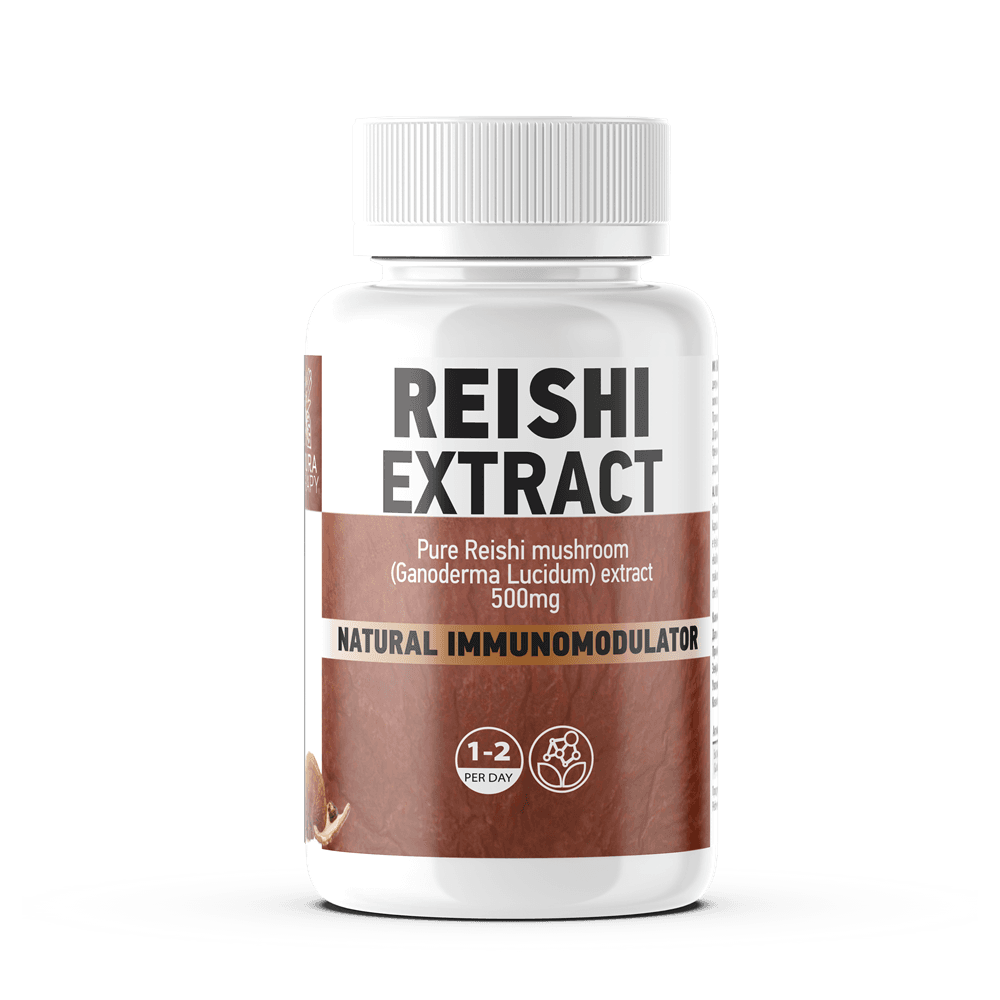 REISHI EXTRACT - препарат за имунитет и успокояване – ашваганда | NaturaTherapy – натурални добавки от България