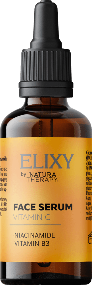 ELIXY Серум за лице с Vitamin C и ниацинамид – витамин с | NaturaTherapy – натурални добавки от България