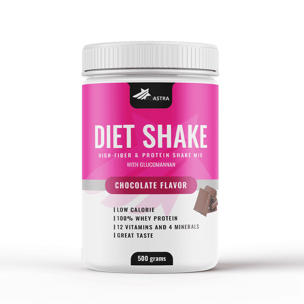Diet Shake с вкус на шоколад, заместител на хранене за регулиране на теглото – регулиране | NaturaTherapy – натурални добавки от България